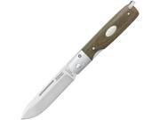 Fallkniven FNGPGM Gentleman s Pocket Folding Knife 3 Blade Green Micarta Handle