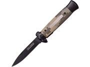 Tac Force TF832DG Folding Knife 4.5 Closed 3.5 Blade Green Camo Handle