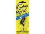 Panther Martin Fishing Lure 6 PM SP B 1 4 oz. Spinner Spotted Black
