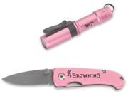 Browning BR118 Knives Folder Knife Black Finish Knife Set Microblast Knife