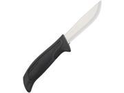 Marttiini MN320010 Skinner Ergo Fixed Knife 4 Blade Black Rubber Handle