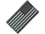 Maxpedition MXUS2RS Reverse USA Flag Patch Black Gray Large 3.25 x1.75