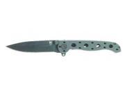 CRKT Folding Knife EDP Plain Spear Point Flipper 3 Black M 16 01KZ