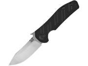 Zero Tolerance ZT0630 Emerson Folding Knife Satin SW 3.625 Clip Blade Black G10