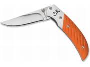 Browning 3225632 Prism II Folding Knife Orange Handle 2.5 Blade