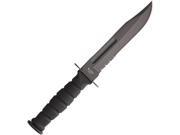 Miscellaneous MI209 Mini Clip Point Fighter Fixed Knife 7.5 Overall 4.25 Blade