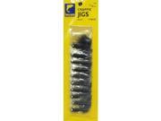 Plastlite DJ1610BK Crappie Jig 1.06 oz. 10 Pack Black