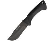 Remington R11914 Hunting Fixed Knife Black 4.5 Skinner Blade Rubber Handle