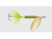 Yakima 216 Chartreuse 1 2 Ounce Original Rooster Tail Fishing Lure