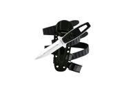 Kershaw 1006K Amphibian Black GFN Handle Handle ComboEdge w Sheath Fixed Knife