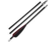 Marksman MA3376 Carbon 3 Piece Arrow Kit w 64lb Draw Weight Black