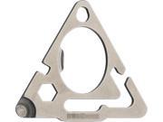 Munkees MUNK2505 Stainless Steel Triangle Tool w Guyline Adjuster