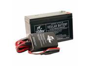 Vexilar 9 Amp Battery W Charger V 120