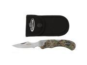 KutMaster 91 RT1700CP Team Real Tree Folding Knife 3.25 Capping Blade