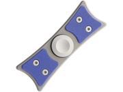 Bastion BSTN207L Silver Finish Large Fidget Spinner W/G10 Accents