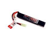Venom 15C 1200mAh 11.1V LiPo Stick Battery for Airsoft w Mini Tamiya AK Type Part No. 15307
