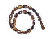 TIGER EYE 12X16MM FACETED RECTANGLE BEADS 15 Tigereye