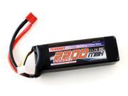 Tenergy 11.1V 2200mAh 25C LIPO Battery Pack w Deans Connector