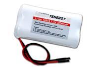 Tenergy Li Ion 18650 7.4V 2200mAh Rechargeable Battery Module w PCB Protection