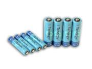 Combo 8 pcs Tenergy NiMH Rechargeable Batteries 4AA 4AAA