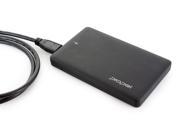 Propel® 2.5 USB 3.0 External SATA I II III Hard Drive Enclosure for 7mm or 9.5mm 2.5 HDD SSD and Tool Free Black