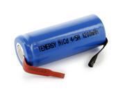 Tenergy 4/5A 1200mAh NiCd Flat Top Rechargeable Battery with Tabs Tenergy 4/5A 1200mAh NiCd Flat Top Rechargeable Battery with Tabs
