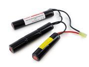 AT Tenergy NiMH 9.6V 4200mAh Crane Stock Rechargeable Battery Pack 8S1P 40.3Wh 30A Rate Mini Tamiya Connector