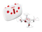 Tenergy Syma X20 Pocket Quadcopter RC Drone with Headless Mode and Altitude Holding - White