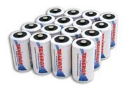 Combo 16pcs Tenergy Premium D Size 10 000mAh High Capacity NiMH Rechargeable Batteries