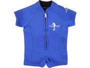 Baby Unisex Swimsuit Wetsuit. UV protected Swimwear for Toddlers Blue