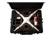 DJI Phantom 2 Carrying Case. Military Spec Waterproof and Airtight Hard Case Fits Quadcopter and GoPro Accessories. Phantom 2