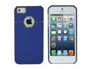 ASleek Blue Deluxe Chrome Hard Snap On Case Back Cover for Apple iPhone 5