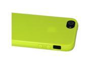 ASleek Green TPU Gel Flexible Soft Case Cover for Apple iPhone 5