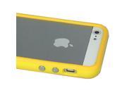 ASleek Yellow TPU Premium Bumper Case for Apple iPhone 5 5G