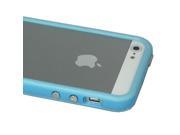 ASleek Blue TPU Premium Bumper Case for Apple iPhone 5 5G