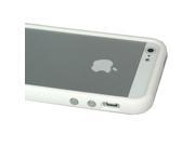 ASleek White TPU Premium Bumper Case for Apple iPhone 5 5G