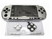 New Silver Complete PSP 2000 Shell