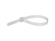 Pearstone 8 Reusable Plastic Cable Ties Clear 20 Pack