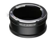 Vello Nikon F Mount Lens to Sony E Mount Camera Adapter