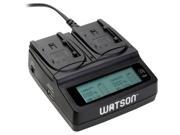 Watson Duo LCD Charger for BP 800 Series Batteries