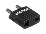 Watson Adapter Plug 2 Prong USA to 2 Prong Type D BS 546