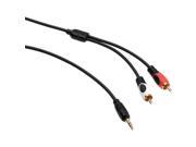 Pearstone 1 8 Stereo Mini to Dual RCA Y Cable 3