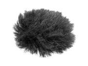 Auray Fuzzy Windbuster for Lavalier Microphones Black