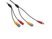 Pearstone BNC Extension Cable with Power for CCTVs 100 ft