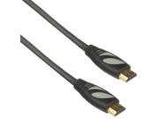 Pearstone High Speed HDMI to HDMI Cable with Ethernet Black 1.5 0.5 m