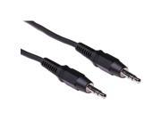 Pearstone Stereo Mini Male to Stereo Mini Male Cable Black 25