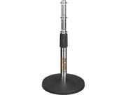 Auray TT 6220 Telescoping Tabletop Microphone Stand Chrome