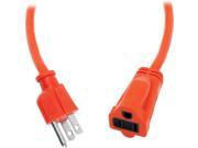 Watson 6 ft AC Power Extension Cord 14 AWG Orange