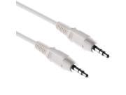 Pearstone Stereo Mini Male to Stereo Mini Male Cable White 6