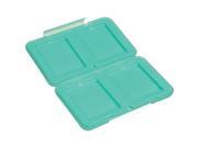 Ruggard Memory Card Case for 4 Compact Flash Cards Light Green